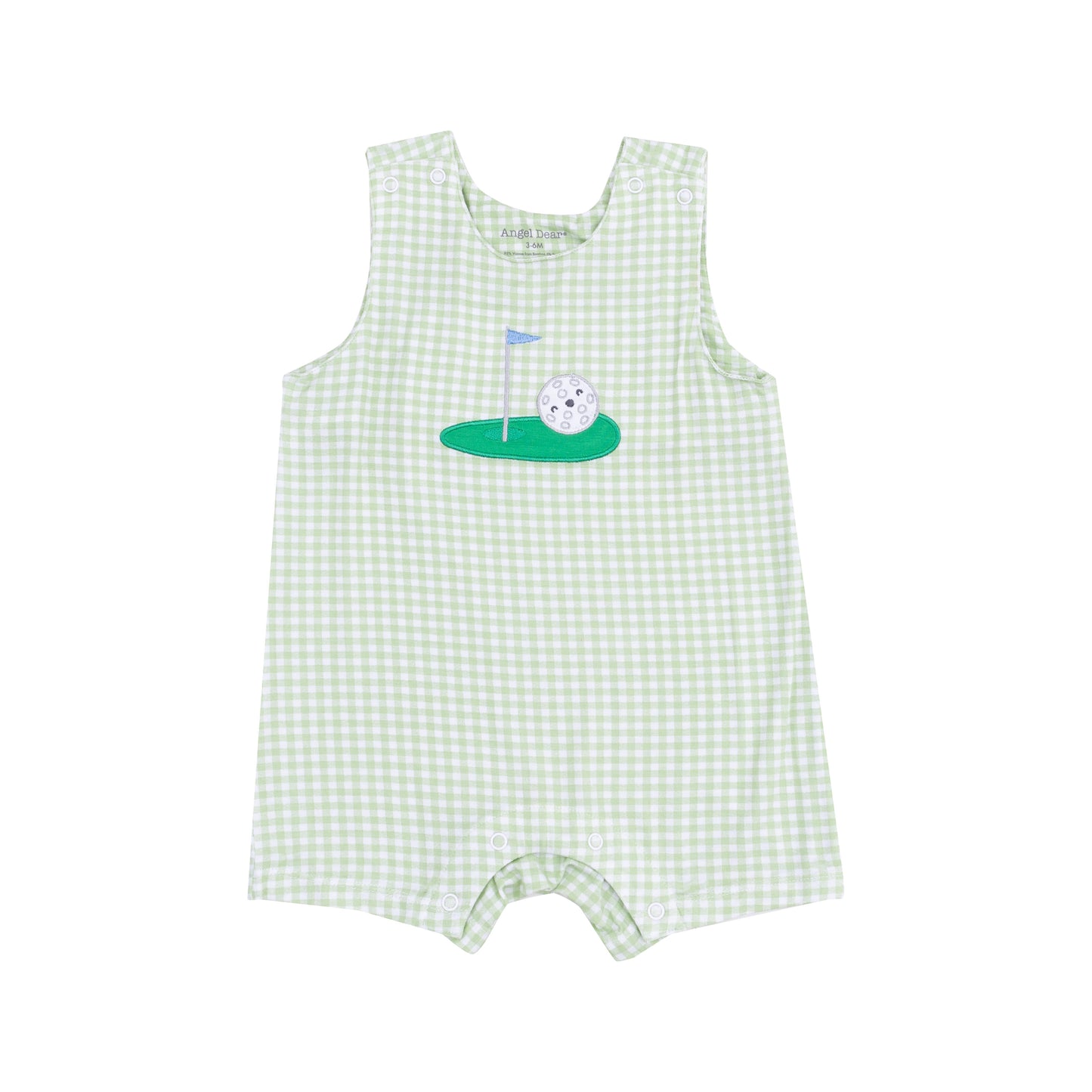 Golf Applique Sleeveless Romper