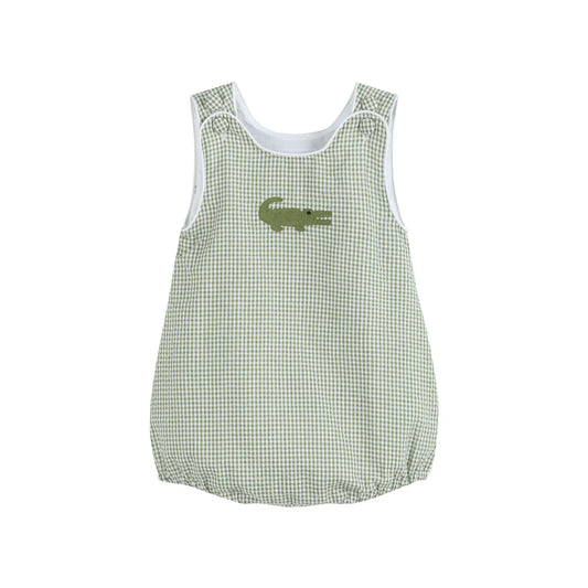 Gingham Alligator Bubble