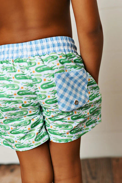 See You Later Gator UPF 50 Swim Trunks