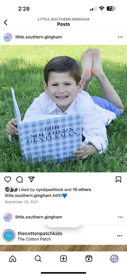 Little Southern Gentleman Book